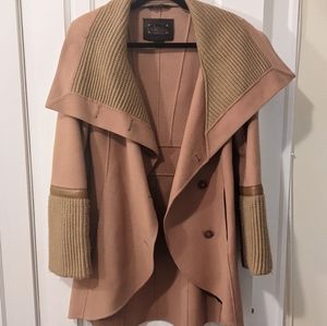 Mackage leather wool jacket